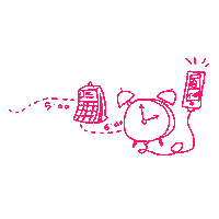 Pink Time Sticker by Tinkertank