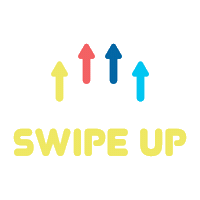instagram swipe up Sticker by Popkorn