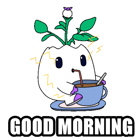Energize Good Morning Sticker by Magic Eden