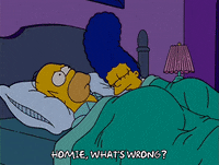 tired homer simpson GIF