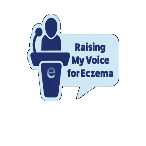Graphcom giphygifmaker eps eczema national eczema association Sticker