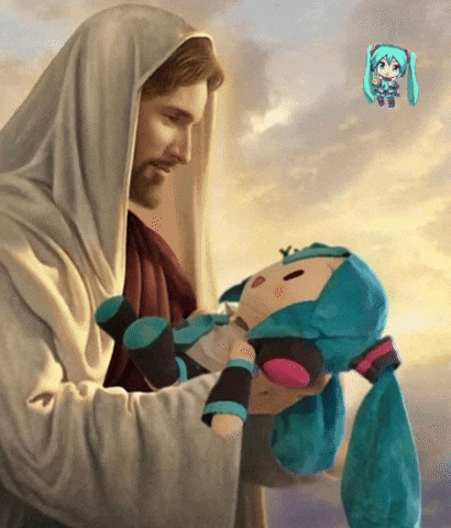 Griffdog21 giphyattribution hug jesus christian GIF