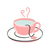 alongavecnana relax the teatime takearest Sticker