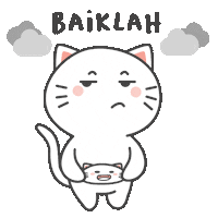 Cute Cat Sticker by KIKI