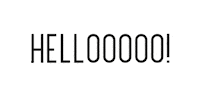 Hello Sticker by Der  kleine Gourmet