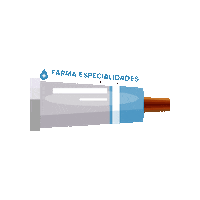 Farmaespecialidades salud farmacia saludable entrega Sticker