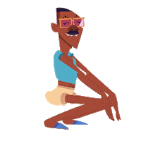 dance twerk Sticker by Super Drags Netflix
