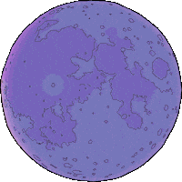 Full Moon Wellness Sticker by TRU LUV