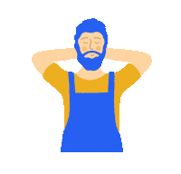 Summer Resting Sticker by blurtitout