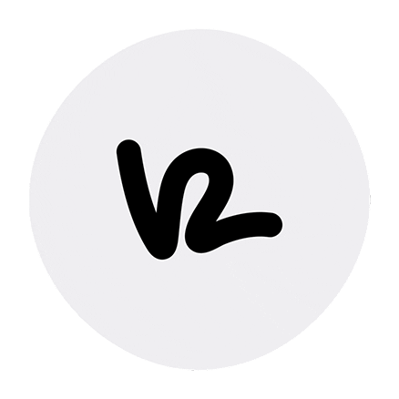 V2 Logo Sticker by V2 Records