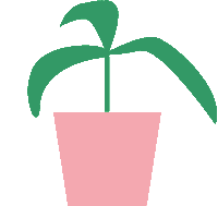 smash plant pot Sticker by ol-el