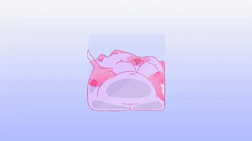 STUCK into sweat