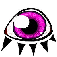 Rainbow Eye Sticker