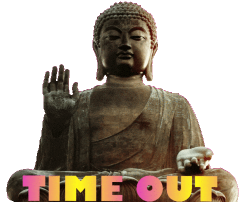 Time Out Sticker by PINGWINGS