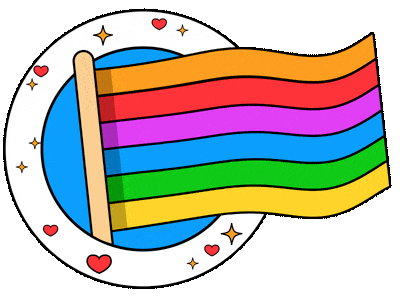 Gay Celebrating Sticker by Mufasa Space