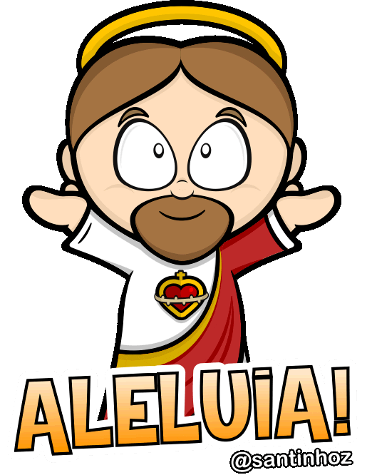 Nossa Senhora Jesus Sticker by Santinhoz