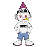 Ringing Sticker by Zhot Shop