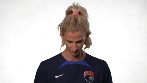 Serious Sofia Jakobsson GIF by National Women's Soccer League