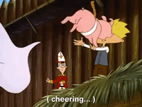 hey arnold nicksplat GIF