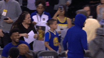 Golden State Warriors Hug GIF by NBA