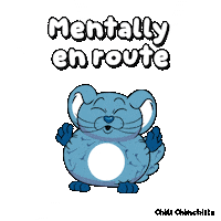 En Route Chill Sticker by VeeFriends