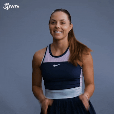 Tennis Compete GIF by WTA