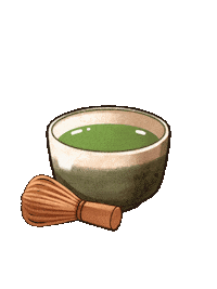 Green Tea Sticker