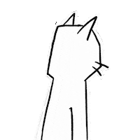Sad Cat Sticker