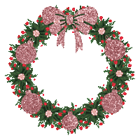 Natal Guirlanda Sticker