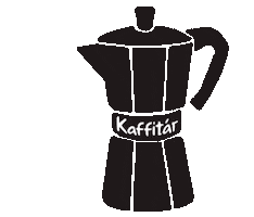 Coffee Cafe Sticker by Kaffitár