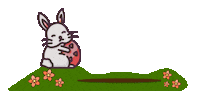 Bunny Easter Sticker