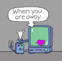 sad i love you GIF by Chippy the dog