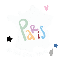 France Paris Sticker