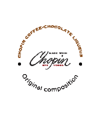 Coffee Chocolate Sticker by Chopin Vodka