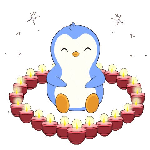 Penguin Breathe Sticker by Pudgy Penguins
