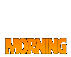 Happy Good Morning Sticker by Mat Voyce