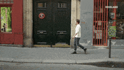 walking GIF by GAYCATION with Ellen Page and Ian Daniel