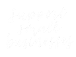 Small Business Lettering Sticker by The Jomu Co