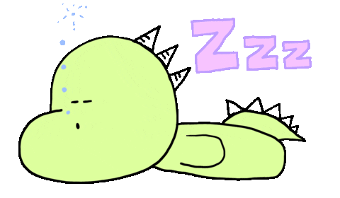 Sleepy Sticker