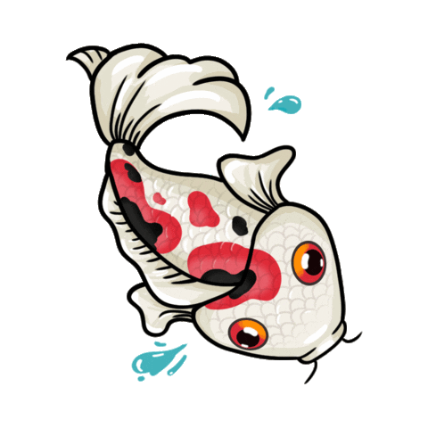 Koi Fish Anta Sticker by antasportsofficial
