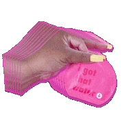 Pink Wipe Sticker by That's Besties