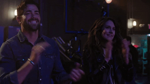 live music applause GIF by Hallmark Channel