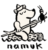 Bear Sticker by namuk