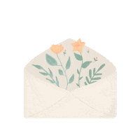 Vintage Flower Sticker