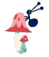 Happy Illustration Sticker