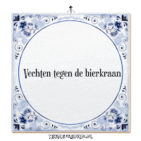 Humor Bier Sticker by Tegelspreuken.nl