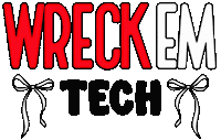 Texas Tech Football Sticker by LexieAF