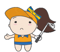 sweden crying Sticker by LPGA