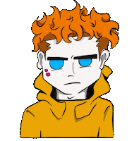 Angry Scream Sticker by FrizNoats