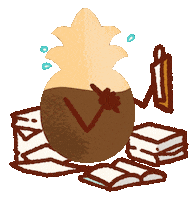 Tired Workaholic Sticker